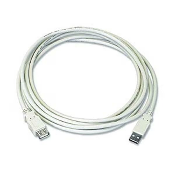 USB 2.0 Extension Cable Am / Af 6 Ft Beige, Ziotek, Mfr#: 131 0785